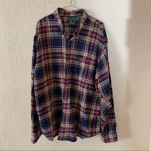 G. H. Bass button up shirt